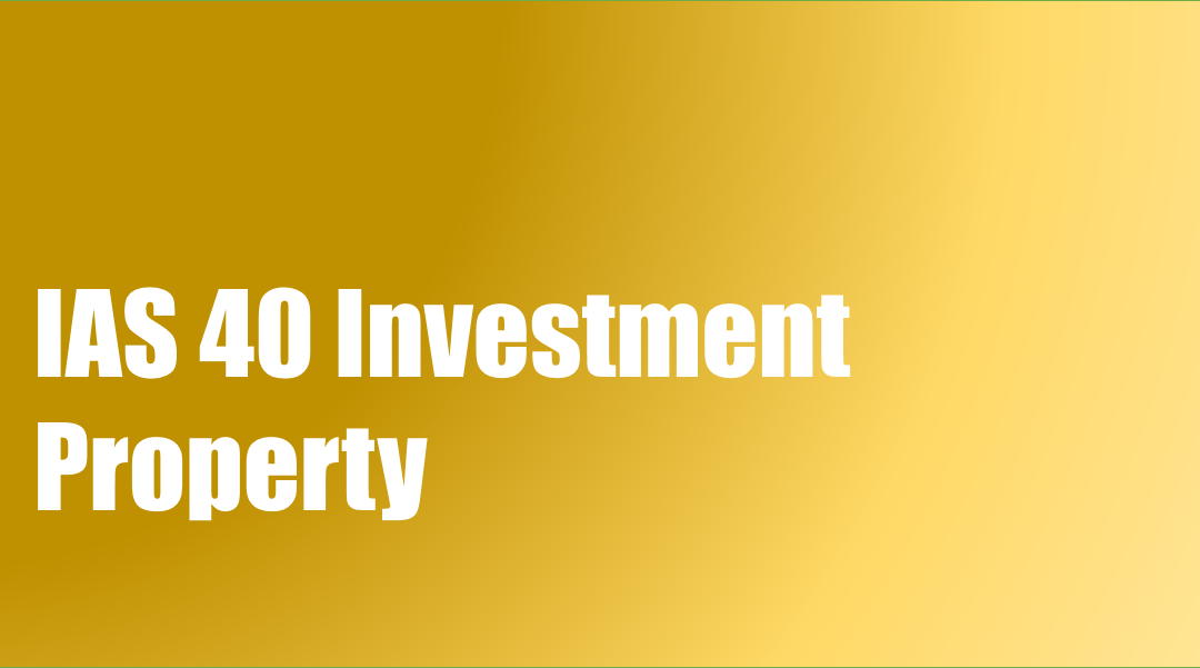 IAS 40 Investment Property | Examples | PDF
