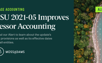 Improved Lessor Accounting for Certain Leases with Variable Lease Payments