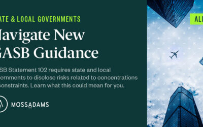 GASB Issues Guidance Requiring Governments to Disclose Certain Risks