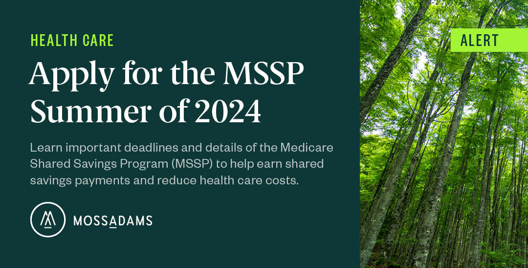 Medicare Shared Savings Program Application Timeline for 2025 Announced