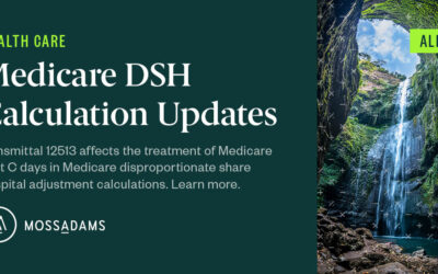 Transmittal 12513 Affects Treatment of Medicare Part C Days in DSH Calculation
