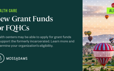 New Grant Funds for Health Centers to Support Individuals Leaving Incarceration