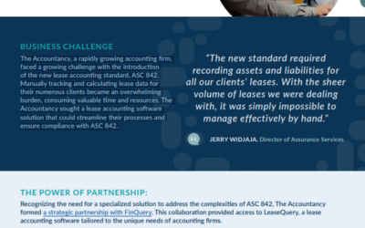 Case Study | The Accountancy Achieves 60% Time Savings Using FinQuery for Their Clients